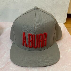 Hamilton Kids Gray Hat with Red Embroidery